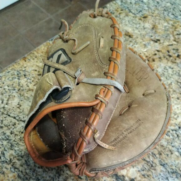 Baseball Glove Mizuno Franchise Model C001 Pro Scoop Catchers Mitt Power Lock - Picture 3 of 10
